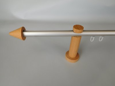 Záclonová tyč s drážkou Dora 160 cm alu-světlý dub
 
 Dostupnost: 20 Ks