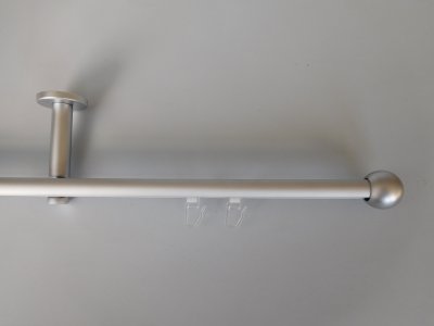 Záclonová tyč Lea 120 cm stříbrná
 
 Dostupnost: 8 Ks