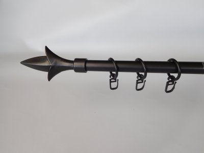 Záclonová tyč Lilie 160 cm černá
 
 Dostupnost: 21 Ks